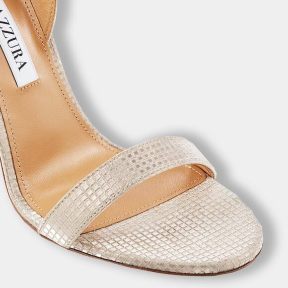 NWT Aquazzura So Nude Sandals 105mm (Size EU35.5/US5.5) - Picture 4 of 10